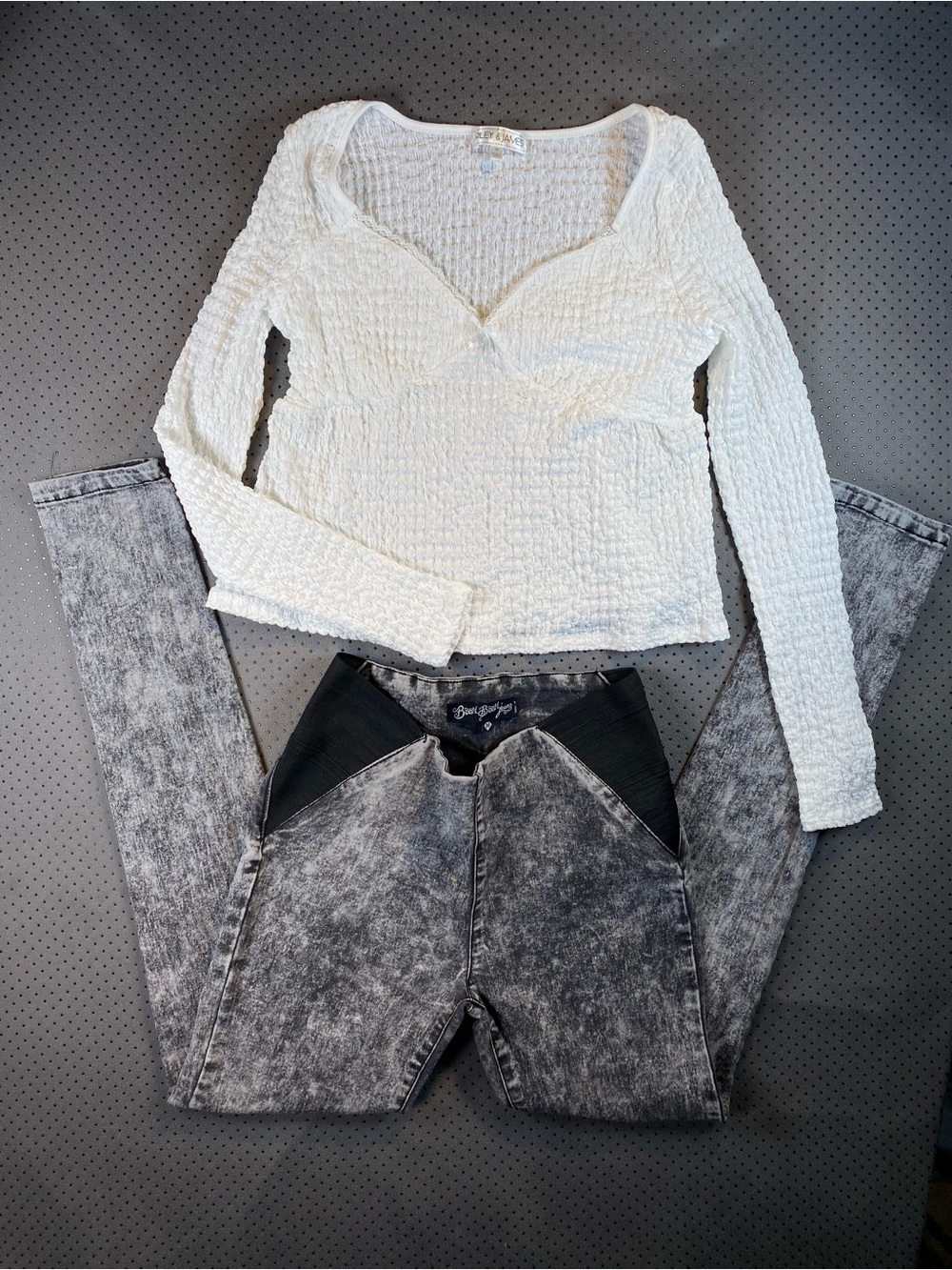 Riley & James top + Boom Boom Jeans set